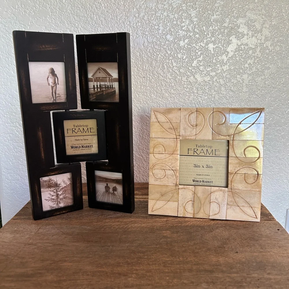 Assorted Decorative Picture Frame Set NWOT - Picture 3 of 10